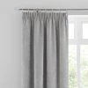Dunelm Margot Velour Grey Pencil Pleat Curtains 2 Dunelm Margot Velour Grey Pencil Pleat Curtains -Dunelm Shop 30719798