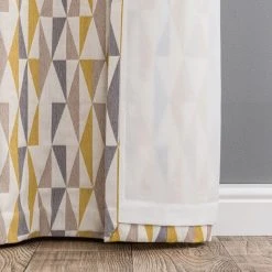 Dunelm Triangle Chenille Jacquard Eyelet Curtains 13 Dunelm Triangle Chenille Jacquard Eyelet Curtains -Dunelm Shop 30720139 alt06