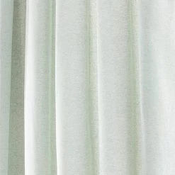 The Edited Life Linen Look Seafoam Tab Top Pencil Pleat Curtains 10 The Edited Life Linen Look Seafoam Tab Top Pencil Pleat Curtains -Dunelm Shop 30720154 alt02