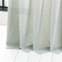 The Edited Life Linen Look Seafoam Tab Top Pencil Pleat Curtains 12 The Edited Life Linen Look Seafoam Tab Top Pencil Pleat Curtains -Dunelm Shop 30720154 alt06