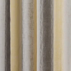 Luxury Collection Sadie Stripe Ochre Eyelet Curtains 8 Luxury Collection Sadie Stripe Ochre Eyelet Curtains -Dunelm Shop 30721450 alt02