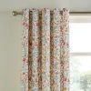 Dunelm Meadow Ditsy Red Blackout Eyelet Curtains 1 Dunelm Meadow Ditsy Red Blackout Eyelet Curtains -Dunelm Shop 30726123