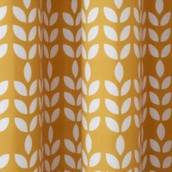 Elements Vete Ochre Reversible Blackout Eyelet Curtains 10 Elements Vete Ochre Reversible Blackout Eyelet Curtains -Dunelm Shop 30726741 alt02