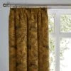 Dunelm Crane Old Gold Pencil Pleat Curtains 2 Dunelm Crane Old Gold Pencil Pleat Curtains -Dunelm Shop 30726932