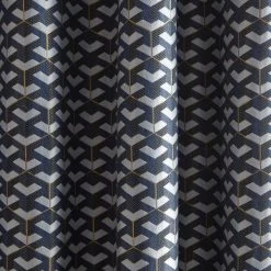 Dunelm Symmetry Navy Eyelet Curtains 9 Dunelm Symmetry Navy Eyelet Curtains -Dunelm Shop 30727025 alt02