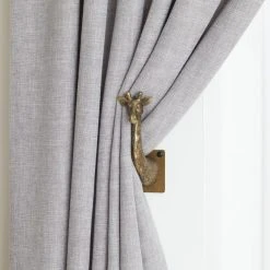 Dunelm Mix And Match Giraffe Holdbacks