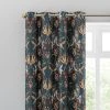 Dunelm Havisham Bottle Green Eyelet Curtains -Dunelm Shop 30729173