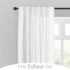 The Edited Life Cartmel Linen White Single Voile Panel 1 The Edited Life Cartmel Linen White Single Voile Panel -Dunelm Shop 30729230