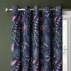 Dorma Winter Garden Navy Blackout Eyelet Curtains 2 Dorma Winter Garden Navy Blackout Eyelet Curtains -Dunelm Shop 30729454