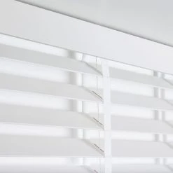 Dunelm White 63mm Hardwood Shutter Effect Venetian Blind -Dunelm Shop 30730111 alt05