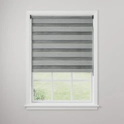 Dunelm Stria Day And Night Grey Roller Blind 11 Dunelm Stria Day And Night Grey Roller Blind -Dunelm Shop 30731846 alt03
