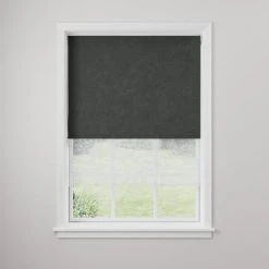 Dunelm Luna Grey Blackout And Pollen Reducing Double Roller Blind 10 Dunelm Luna Grey Blackout And Pollen Reducing Double Roller Blind -Dunelm Shop 30731931 alt02