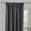 Dunelm Wynter Charcoal Thermal Pencil Pleat Curtains 2 Dunelm Wynter Charcoal Thermal Pencil Pleat Curtains -Dunelm Shop 30732976