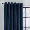 Dunelm Recycled Velour Ink Eyelet Curtains -Dunelm Shop 30733086