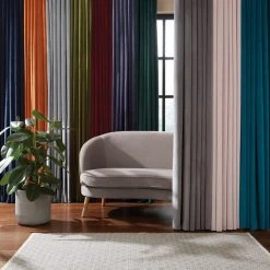 Dunelm Recycled Velour Ink Eyelet Curtains 11 Dunelm Recycled Velour Ink Eyelet Curtains -Dunelm Shop 30733086 alt03