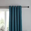 Dunelm Jupiter Peacock Blackout Eyelet Curtains 1 Dunelm Jupiter Peacock Blackout Eyelet Curtains -Dunelm Shop 30733150