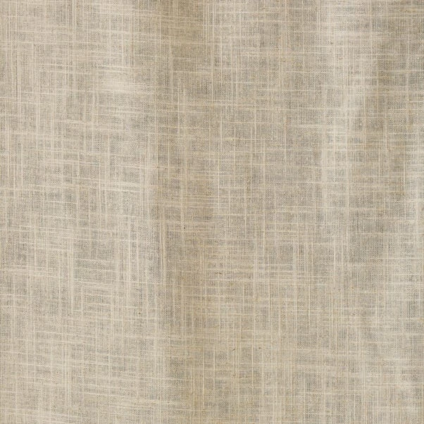 Dunelm Macrame Border Ecru Hidden Tab Top Single Voile 5 Dunelm Macrame Border Ecru Hidden Tab Top Single Voile - Image 3