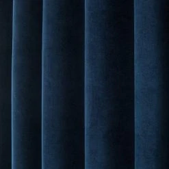 Dunelm Margot Velvet-Look Midnight Blue Eyelet Curtains 10 Dunelm Margot Velvet-Look Midnight Blue Eyelet Curtains -Dunelm Shop 30733744 alt02