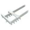 Dunelm Double Layer Aluminium Track 1 Dunelm Double Layer Aluminium Track -Dunelm Shop 30734659