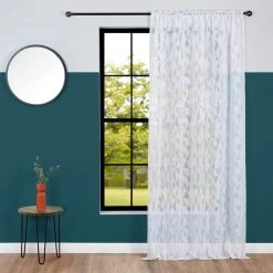 Elements Triangle Slot Top Voile 8 Elements Triangle Slot Top Voile -Dunelm Shop 30734700 alt01