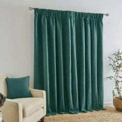 Dunelm Wynter Jade Thermal Pencil Pleat Curtains 10 Dunelm Wynter Jade Thermal Pencil Pleat Curtains -Dunelm Shop 30735979 alt04