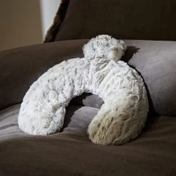 Dunelm Shop 13 Dunelm Snow Leopard Neck Hot Water Bottle