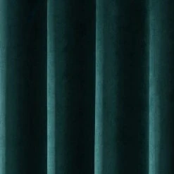 Dunelm Margot Jade Matt Velour Eyelet Curtains -Dunelm Shop 30737774 alt02