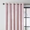 Dunelm Recycled Velour Blush Eyelet Curtains 2 Dunelm Recycled Velour Blush Eyelet Curtains -Dunelm Shop 30743382