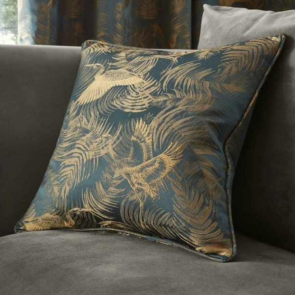 Dunelm Crane Emerald Eyelet Curtains 8 Dunelm Crane Emerald Eyelet Curtains - Image 6