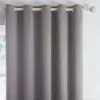 Dreams N Drapes Indiana Grey Eyelet Curtains 1 Dreams N Drapes Indiana Grey Eyelet Curtains -Dunelm Shop 30744547
