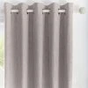 Appletree Loft Boucle Grey Eyelet Curtains 1 Appletree Loft Boucle Grey Eyelet Curtains -Dunelm Shop 30744676