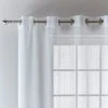 Dunelm Aspen Sheer White Eyelet Voile Panel 1 Dunelm Aspen Sheer White Eyelet Voile Panel -Dunelm Shop 30751813