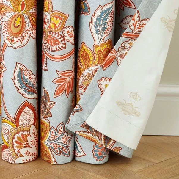 Dorma Samira 100% Cotton Eyelet Curtains 5 Dorma Samira 100% Cotton Eyelet Curtains - Image 3