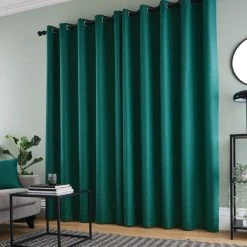 Dunelm Bondi Emerald Eyelet Curtains 12 Dunelm Bondi Emerald Eyelet Curtains -Dunelm Shop 30754014 alt04