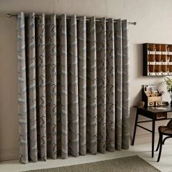 Natural History Museum Heron Natural Eyelet Curtains 11 Natural History Museum Heron Natural Eyelet Curtains -Dunelm Shop 30754102 alt04