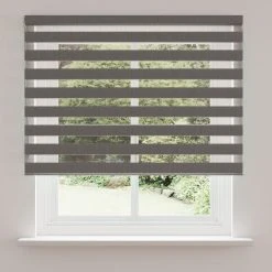 Dunelm Day And Night Grey Daylight Roller Blind 10 Dunelm Day And Night Grey Daylight Roller Blind -Dunelm Shop 30754120 alt02