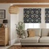 Dunelm Havisham Navy Blackout Roman Blind 1 Dunelm Havisham Navy Blackout Roman Blind -Dunelm Shop 30754254