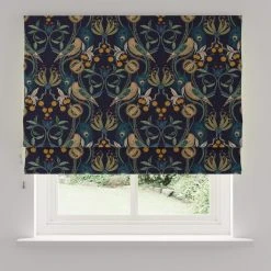 Dunelm Havisham Navy Blackout Roman Blind 9 Dunelm Havisham Navy Blackout Roman Blind -Dunelm Shop 30754254 alt02