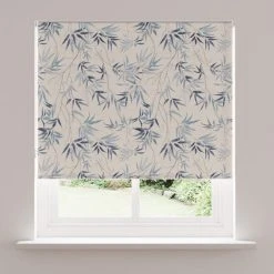 Dunelm Akina Blue Blackout Roller Blind