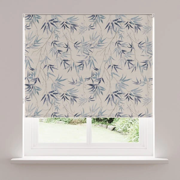 Dunelm Akina Blue Blackout Roller Blind 3 Dunelm Akina Blue Blackout Roller Blind