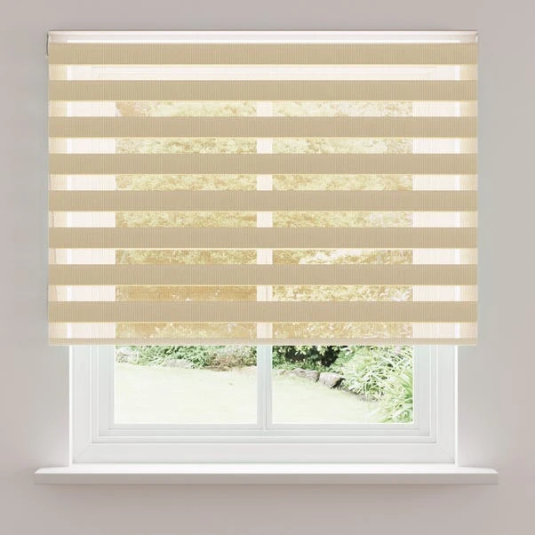 Dunelm Day And Night White Sand Roller Blind 5 Dunelm Day And Night White Sand Roller Blind - Image 3