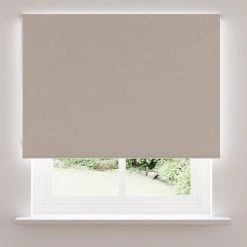 Dunelm Luna Pebble Blackout Roller Blind 10 Dunelm Luna Pebble Blackout Roller Blind -Dunelm Shop 30754374 alt02