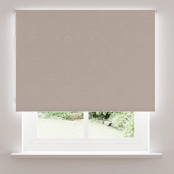 Dunelm Luna Pebble Blackout Roller Blind 5 Dunelm Luna Pebble Blackout Roller Blind - Image 3