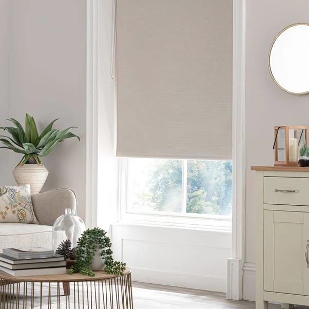 Dunelm Marlie Natural Recycled Blackout Roller Blind 8 Dunelm Marlie Natural Recycled Blackout Roller Blind - Image 6