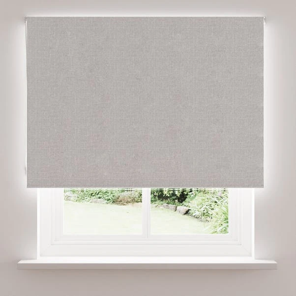 Dunelm Montreal Dove Grey Blackout Roller Blind 5 Dunelm Montreal Dove Grey Blackout Roller Blind - Image 3