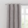 Luxury Collection Clayton Chenille Chateau Grey Eyelet Curtains 1 Luxury Collection Clayton Chenille Chateau Grey Eyelet Curtains -Dunelm Shop 30754544