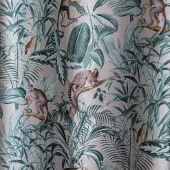 Luxury Collection Jungle Luxe Natural Eyelet Curtains 10 Luxury Collection Jungle Luxe Natural Eyelet Curtains -Dunelm Shop 30754621 alt02