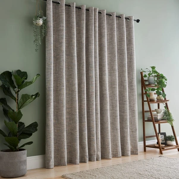 Dunelm Doha Natural Eyelet Curtains 7 Dunelm Doha Natural Eyelet Curtains - Image 5