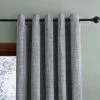 Dunelm Doha Monochrome Eyelet Curtains 1 Dunelm Doha Monochrome Eyelet Curtains -Dunelm Shop 30754780