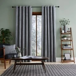 Dunelm Doha Monochrome Eyelet Curtains 9 Dunelm Doha Monochrome Eyelet Curtains -Dunelm Shop 30754780 alt01